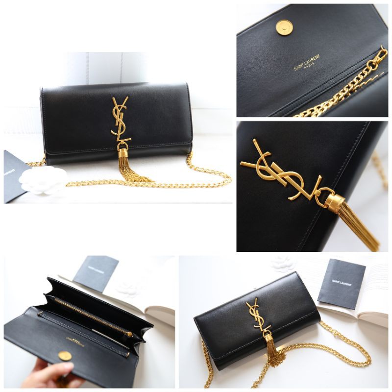 Túi cầm tay y s l tua rua sz 24