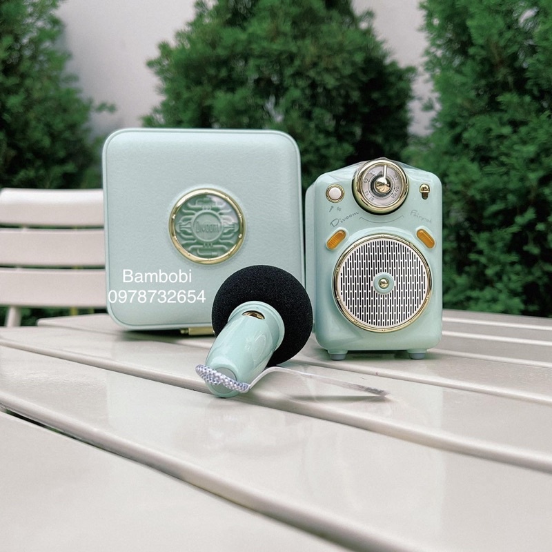 (SẴN BH) Divoom Fairy-OK loa bluetooth đa chức năng kết nối không dây mini có micro để hát karaoke