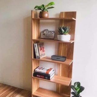 Kệ gỗ 5 tầng cực đẹp  (kích thước 20×55×120cm )