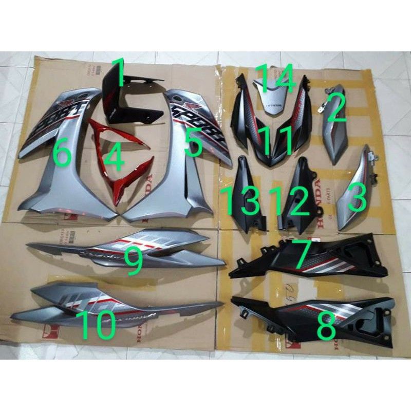 Dàn Áo Winner X V2 Tem Sport Chính Hãng Honda