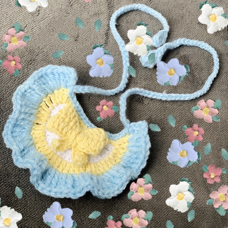 Vòng cổ/Yếm len cho Chó/Mèo