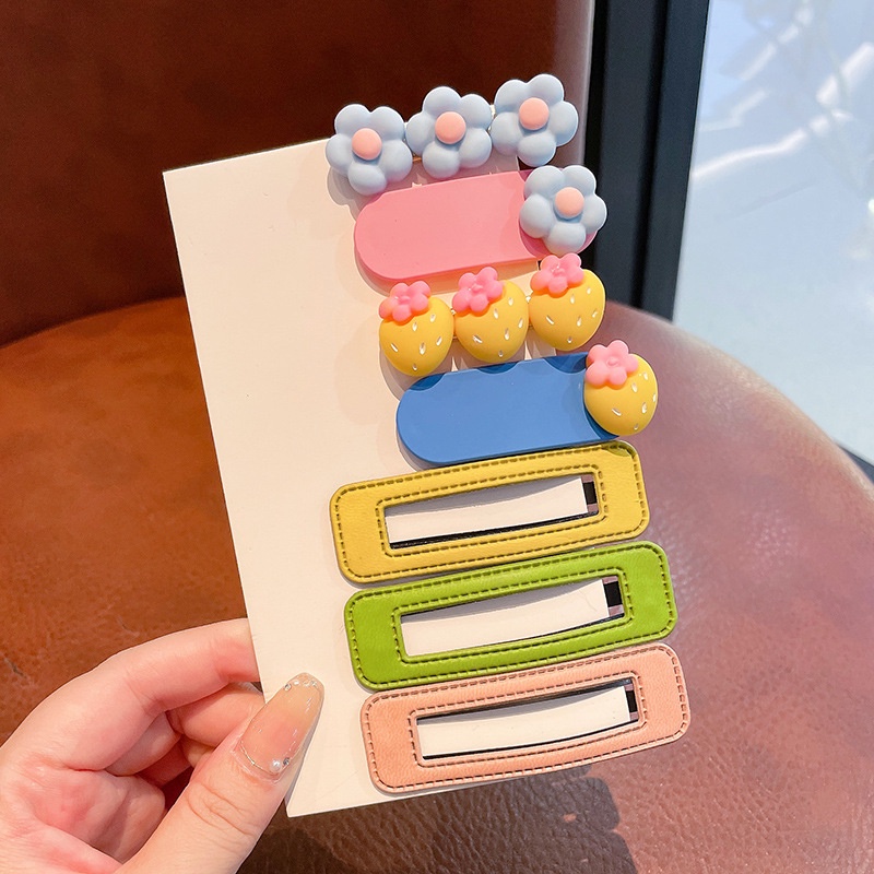 Bộ Kẹp Tóc Hình Ngôi Sao Nhỏ Xinh Xắn Thời Trang Hàn Quốc Cho Bé Gái