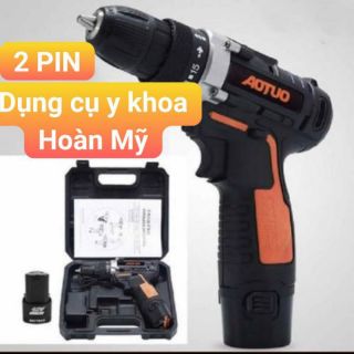 Máy khoan pin 2 PIN máy vặn vít 2pin cầm tay