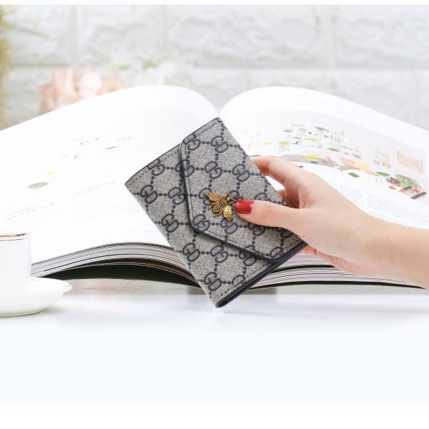 Ví nữ nhỏ xinh mini da mềm thời trang nhiều ngăn giá rẻ bóp đựng tiền V4 | BigBuy360 - bigbuy360.vn