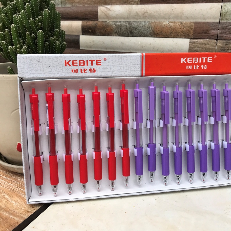 Bút Nước Dạng Bấm Chosch CS8698  Xanh, Đỏ, Tím ,đen