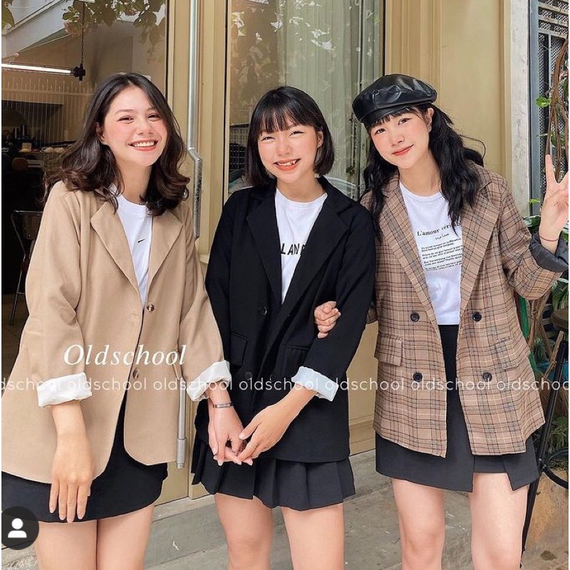 ÁO KHOÁC BLAZER NỮ, ÁO VEST KHOÁC NGOÀI BLAZER 2 LỚP | BigBuy360 - bigbuy360.vn