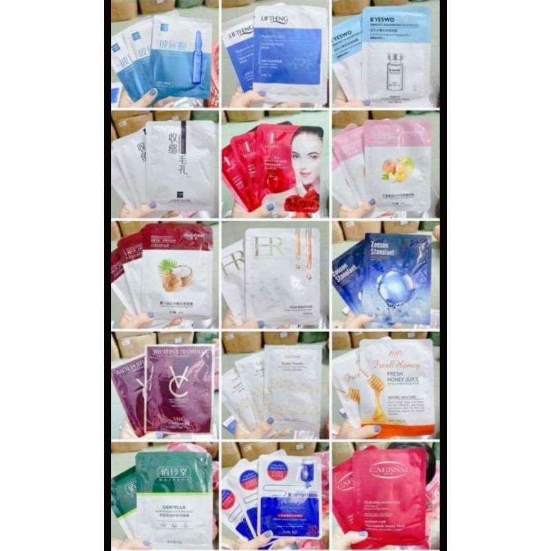 Set 10 mặt nạ Nội Địa Trung Hàng chính hãng