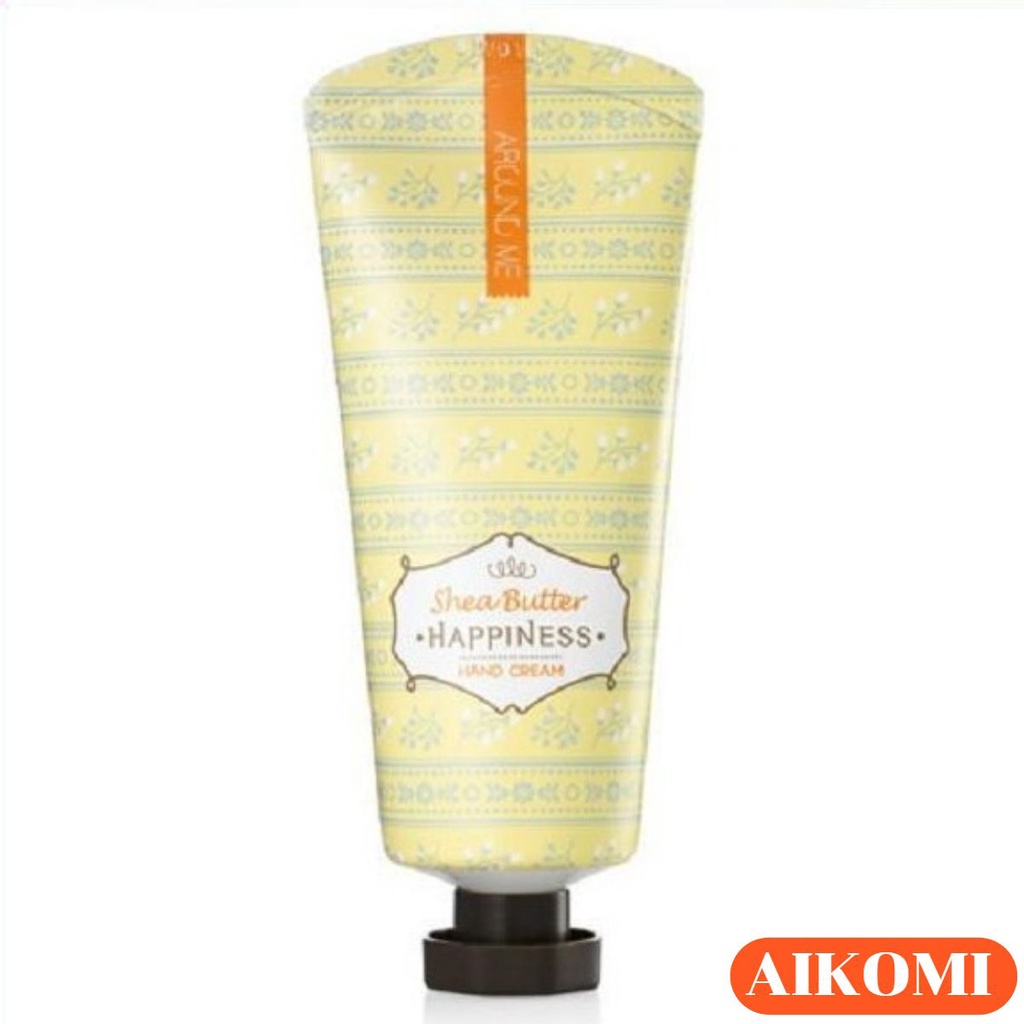 kem dưỡng da tay bơ hạt mỡ Around me happniness hand cream shea butter 60g