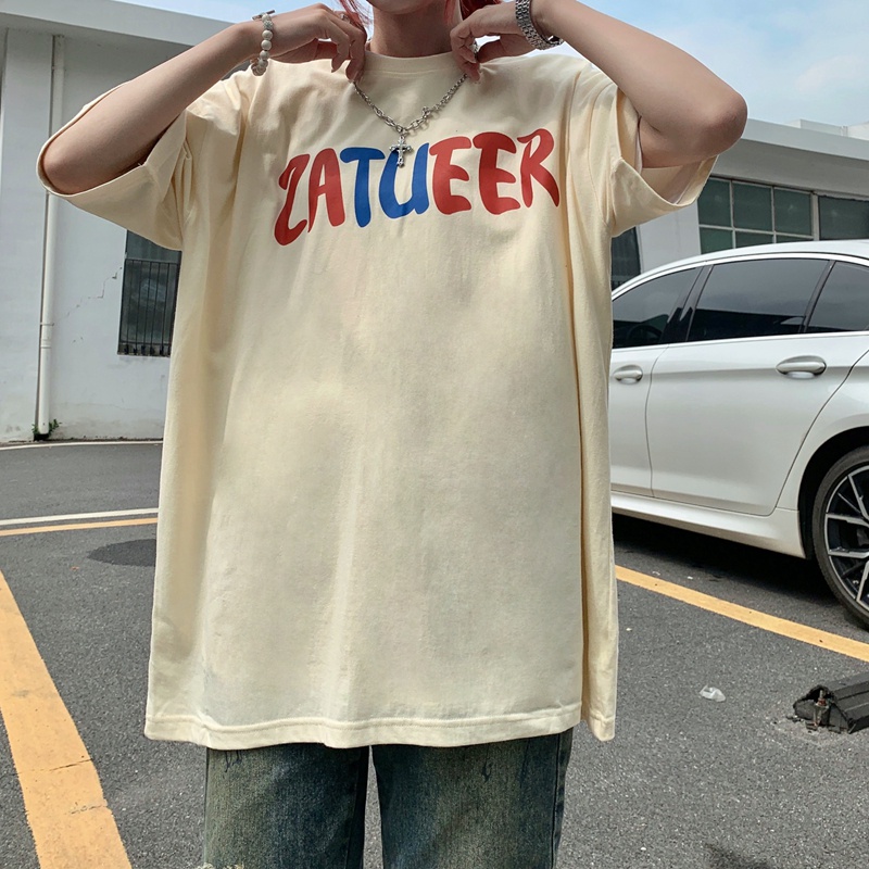 Áo thun unisex tay lỡ Yinxx, áo phông nam nữ màu tan cổ tròn oversize ATL23