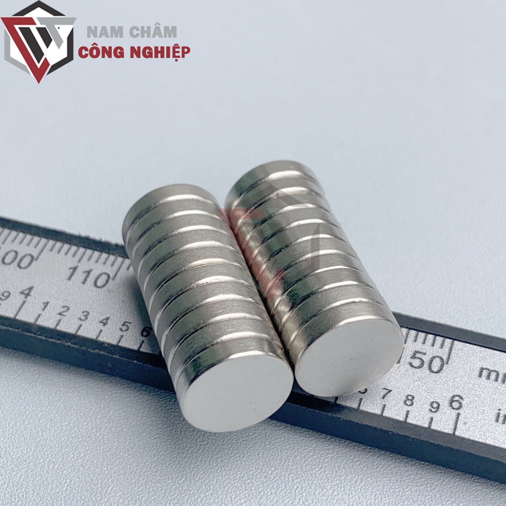 Nam châm tròn 12x3mm nam châm vĩnh cửu