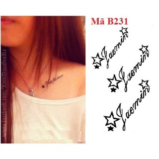 Hình Xăm Dán Tatoo