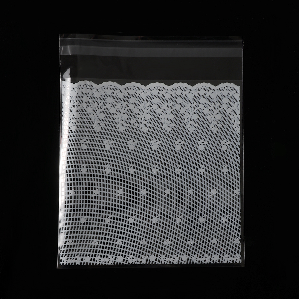 Bộ 100 túi nhựa OPP dùng đựng bánh quy độc đáo