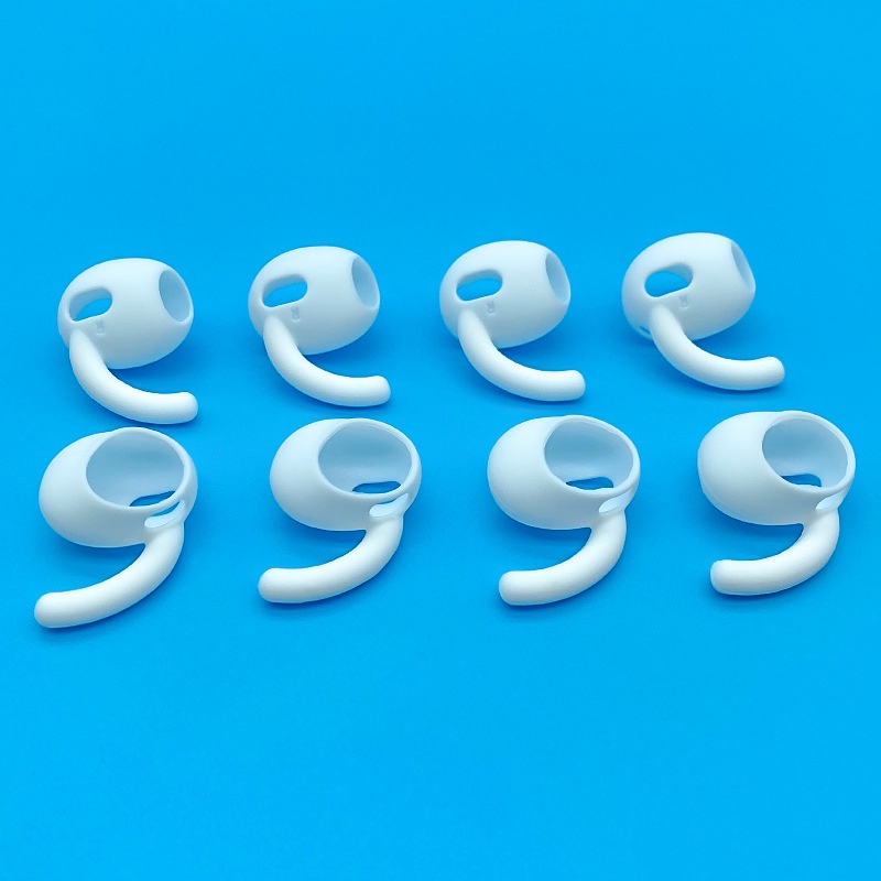 [1 Cặp] Nút Cao Su Bọc Tai Nghe Bluetooth AP AirPods 3 Có Sừng Móc Thể Thao