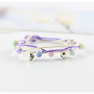 Vòng tay hạt gốm tiểu tiểu 4 màu dễ thương