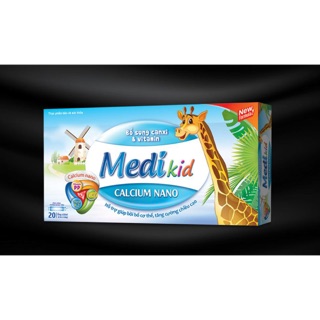 Bổ sung calci Medikid Calcium K2