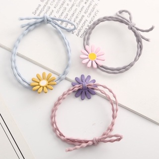 Cột Tóc Hoa Cúc Handmade Nhiều Màu Dễ Thương
