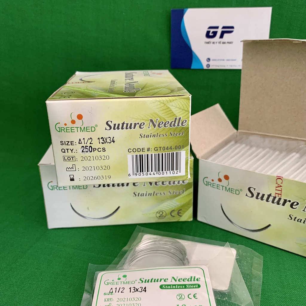 KIM KHÂU DA Y TẾ GREETMED MŨI KIM TAM GIÁC KIM KHÂU THỰC HÀNH KHÂU GIÒ