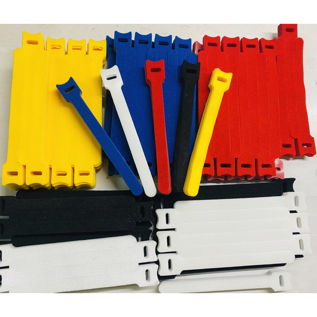 Dây Velcro - Dây khóa dán 2 mặt sợi 15cm