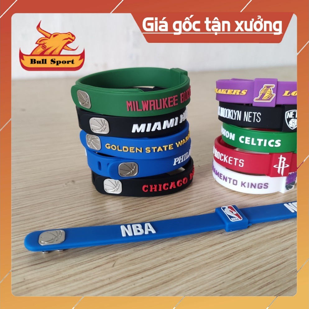 Vòng Tay Bóng Rổ, Vòng Bóng Rổ NBA Silicon ( hàng có sẵn )