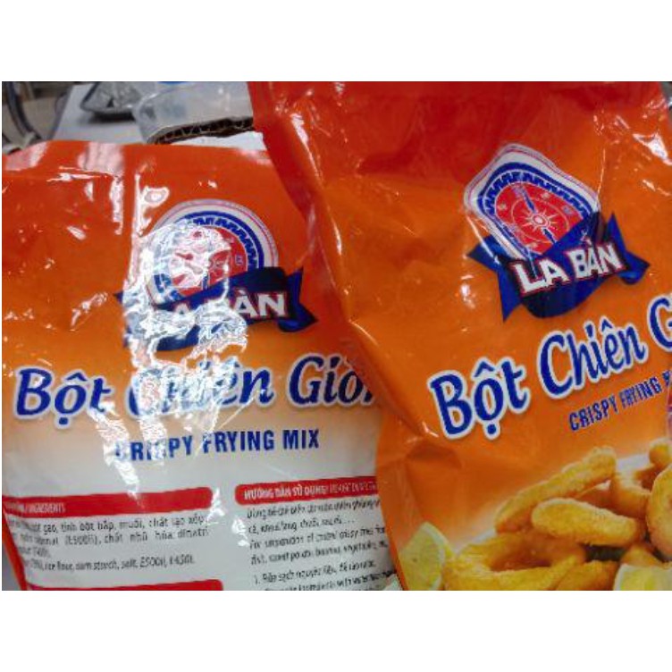 Bột chiên giòn, bột chiên mực, bột chiên gà, bột chiên hiệu La Bàn 1kg
