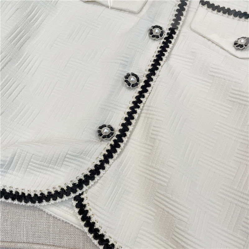 Áo Sơ Mi Ngắn Tay Cổ Chữ v Thiết Kế Thời Trang Mùa Hè Mới Cho Nữ