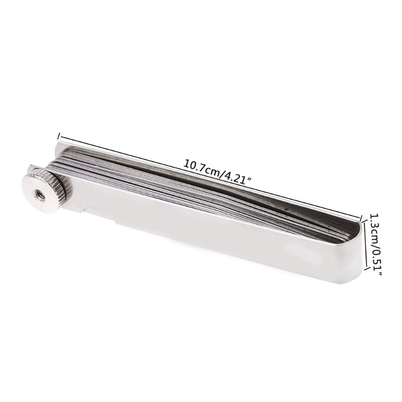 Thước đo chiều dày 0.05-1mm 20 lá chất lượng cao