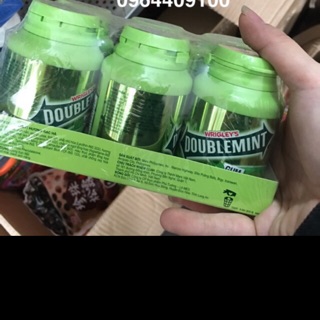 Lốc 6 lọ kẹo cao su doublemint