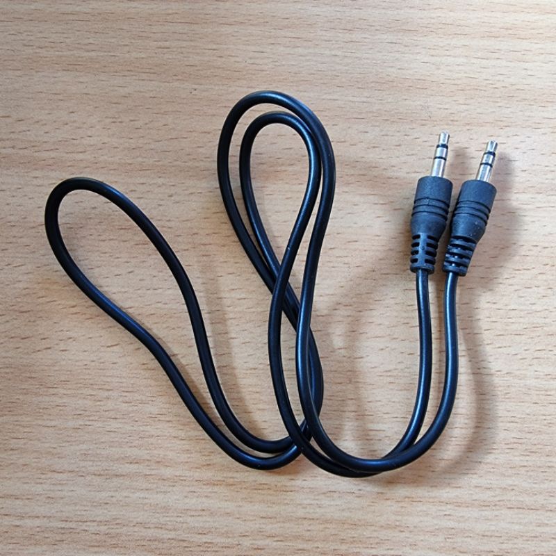 dây loa 2 đầu jack cắm 3.5 - dây âm thanh dài 50cm