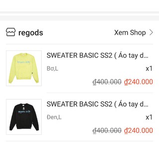 Đồ regods giá sale