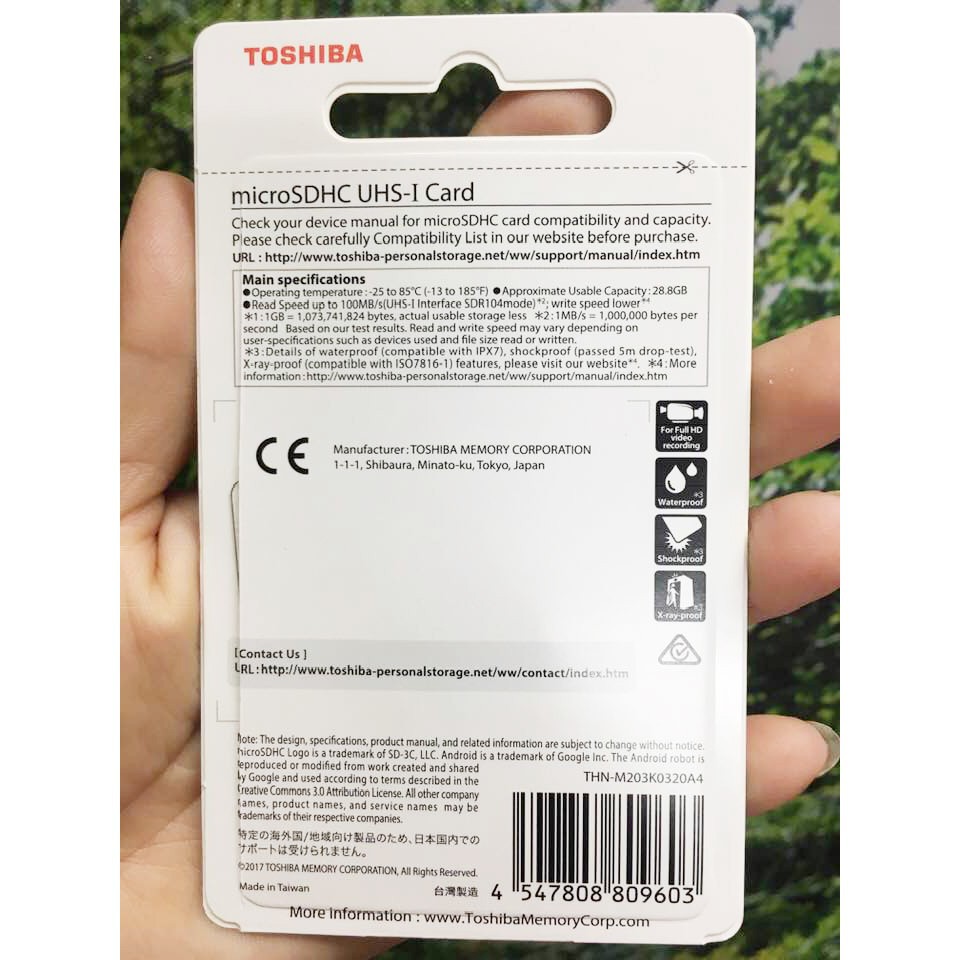 Nơi✉♧Thẻ Nhớ 32G MicroSD Toshiba M203 - BẢO HÀNH 24 THÁNG | BigBuy360 - bigbuy360.vn
