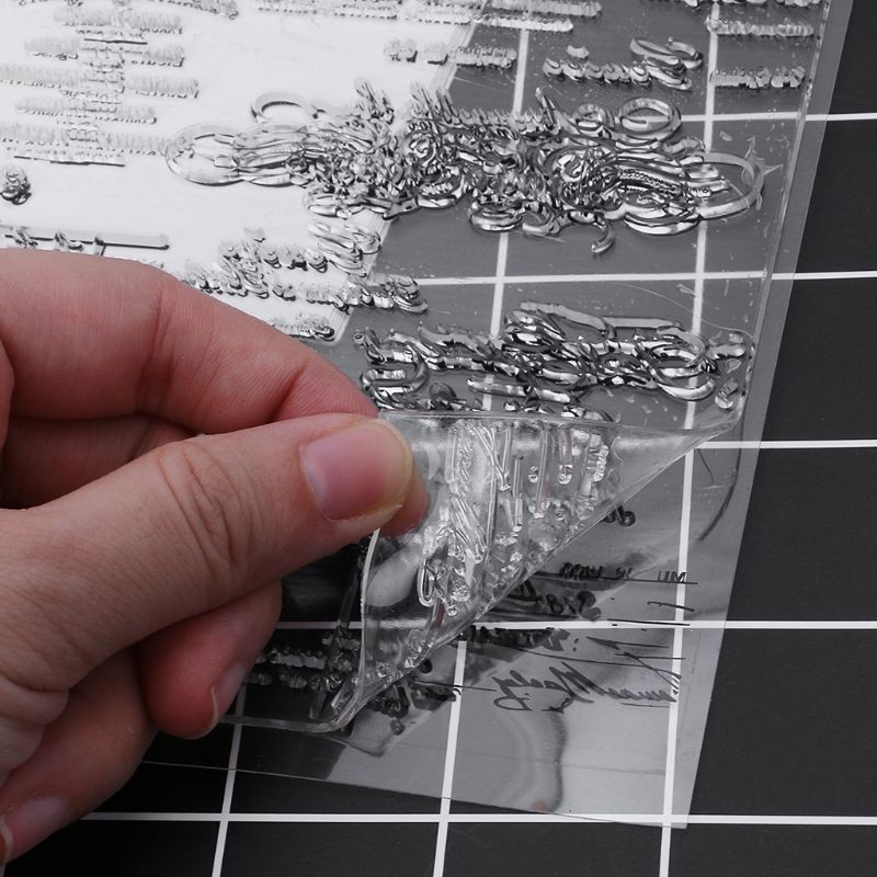 Con Dấu Trong Suốt Bằng Nhựa PVC Với Họa Tiết Đáng Yêu Dùng Trang Trí Sổ Tự Làm