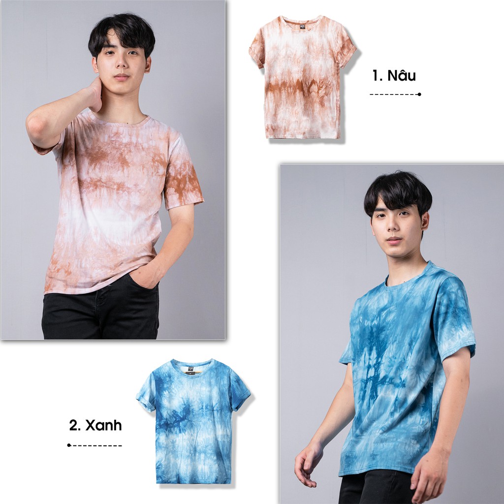 Áo thun loang cotton Áo phông phối màu THE 1992 | BigBuy360 - bigbuy360.vn