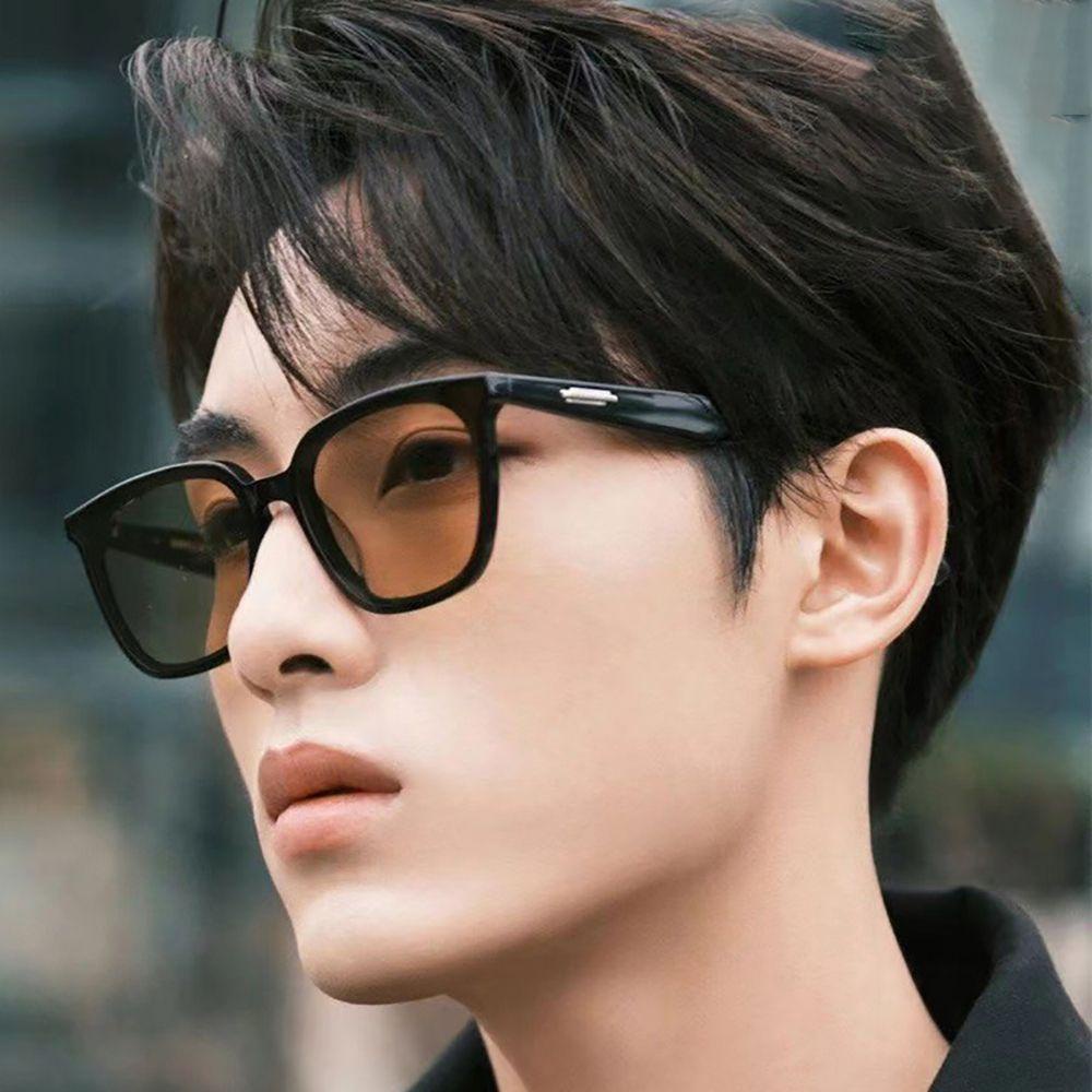 Kính Mát Gọng Vuông Chống Bức Xạ Chống Bức Xạ VANES1 Phong Cách Hàn Quốc Cho Nam Và Nữ