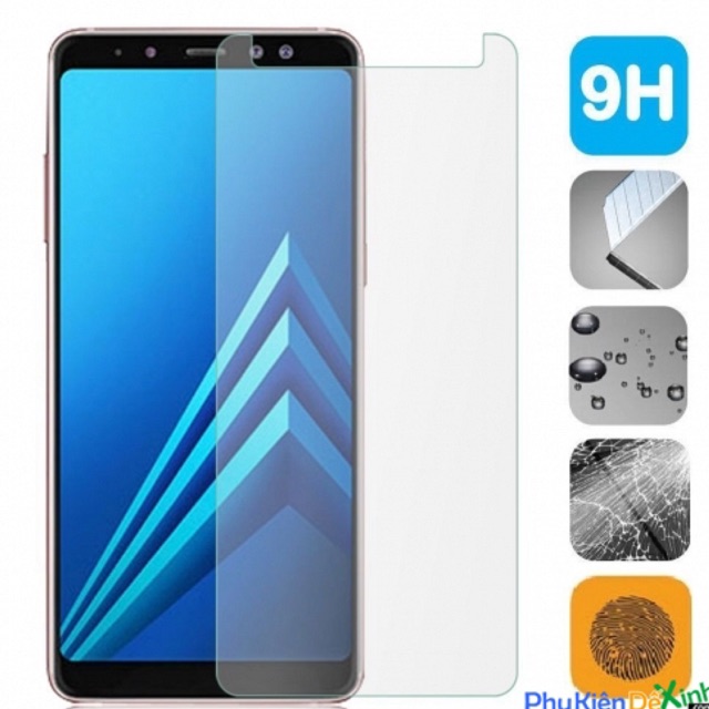 Samsung Galaxy A6 Plus 2018 kính cường lực kèm phụ kiện dán tại nhà