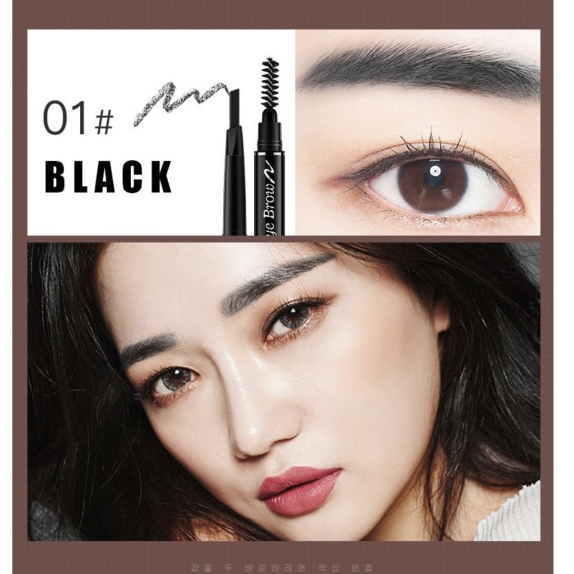 Bút chì kẻ lông mày hai đầu lâu trôi không thấm nước LAMEILA | BigBuy360 - bigbuy360.vn