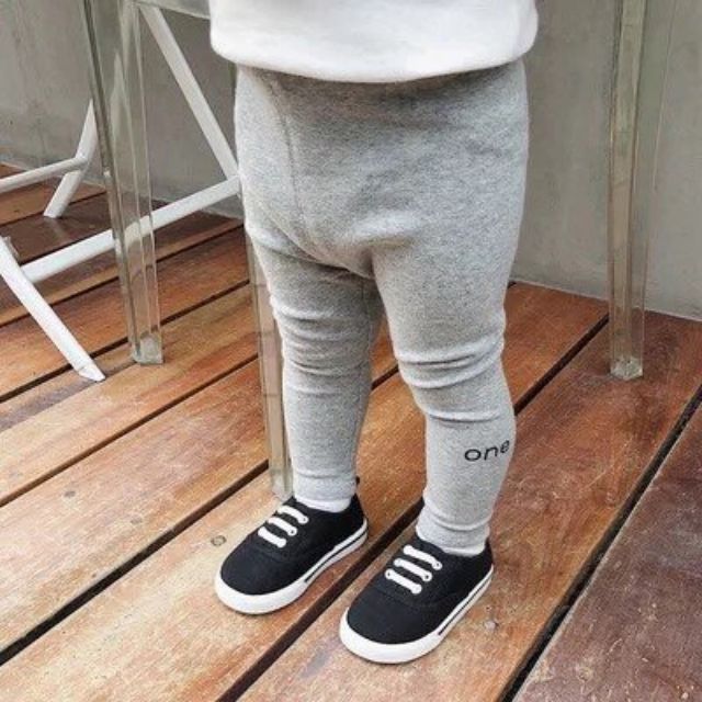 Quần legging cạp cao cho bé