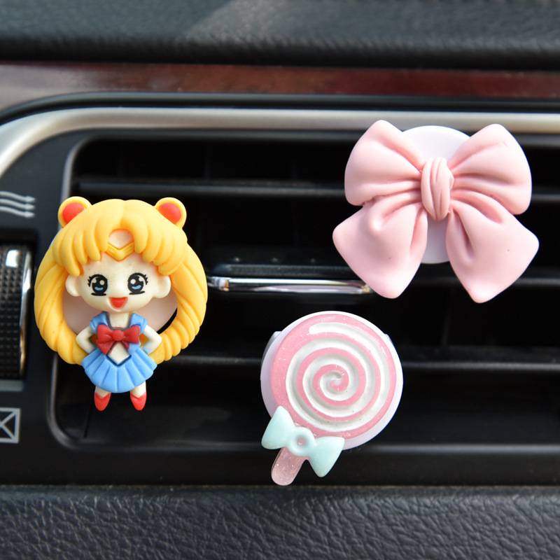 Sáp Thơm Oto Cài Cửa Gió Hình Chú Thỏ Cà Rốt Dễ Thương