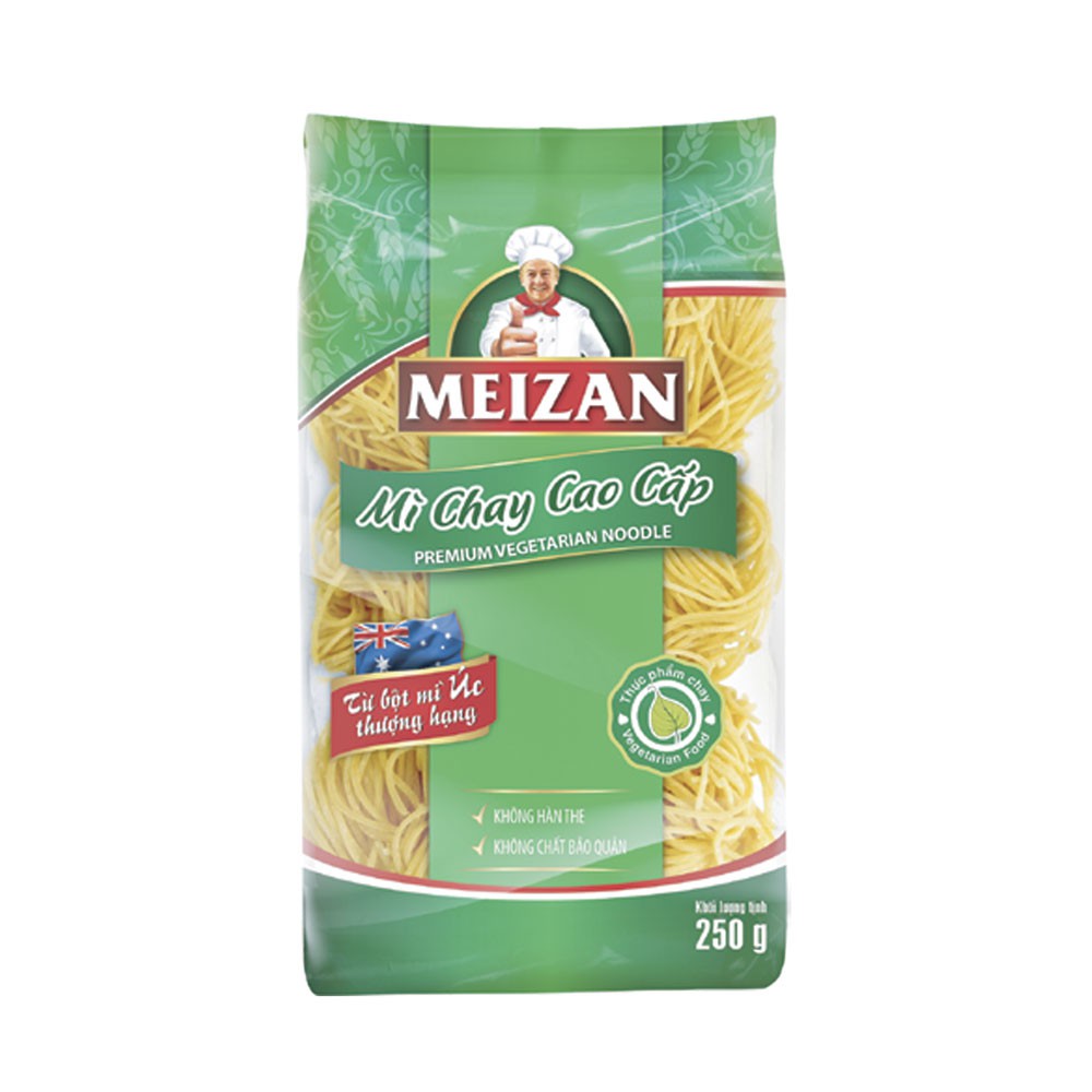 Mì chay cao cấp Meizan gói 250g