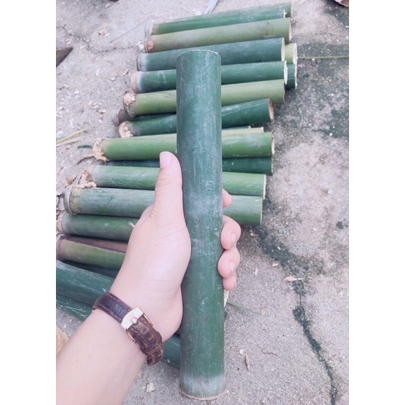 50 ống tre làm cơm lam dài 30cm