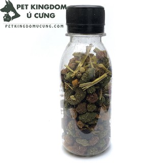 cỏ nature (thức ăn vặt cho hamster, guinea pig, thỏ) lọ 50gr