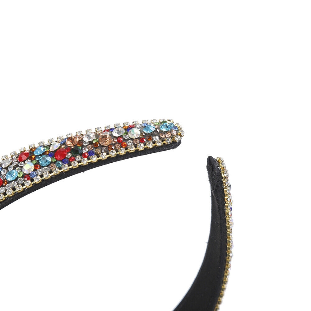 Băng đô cài tóc đính đá nhiều màu sắc/ màu bạc xinh xắn thời trang