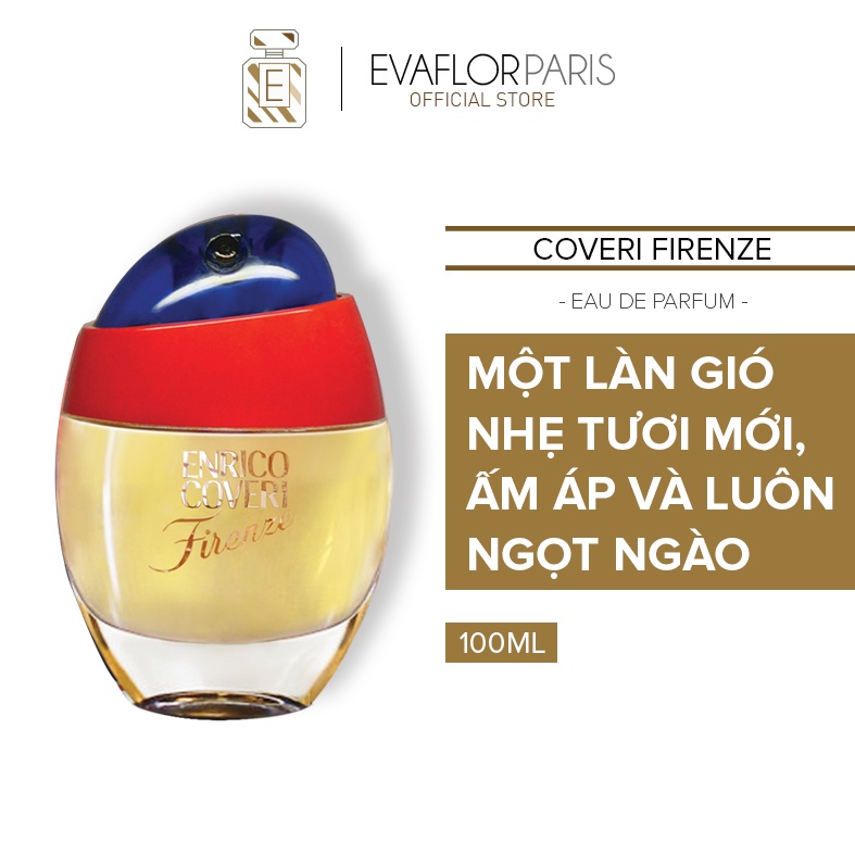 Nước hoa nữ Evaflor Enrico Coveri Firenze ngọt ngào, quyến rũ 100ml