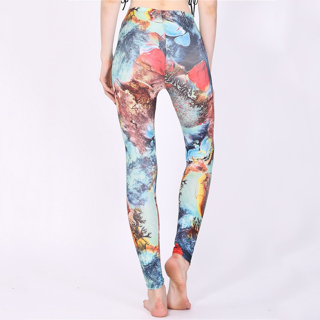 Quần Legging Tập Yoga Gym Rằn Ri 3D BST1 P1654