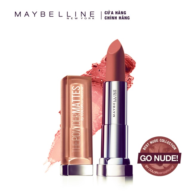 Son Lì Mềm Môi Maybelline Maybelline Powder Matte Touch Of Nude 3.9g