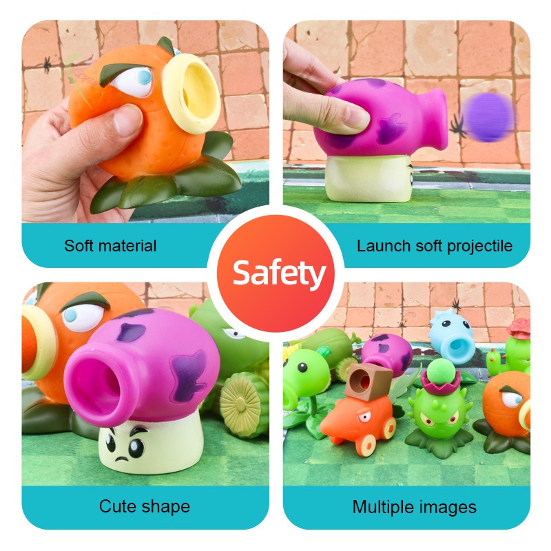 Thực vật vs. Đồ Chơi Mô Hình Nhân Vật Game Plants vs. Mô Hình Đồ Chơi Nhân Vật Hoạt Hình Zombie Cho Bé