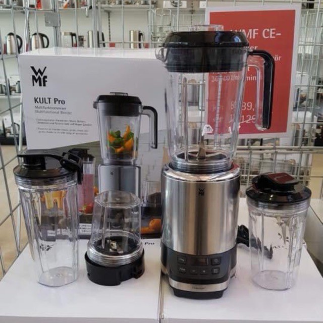 Máy xay đa năng WMF KULT PRO - Vỏ cromargan không gỉ, dễ dàng vệ sinh, lau chùi [Nhập Đức]