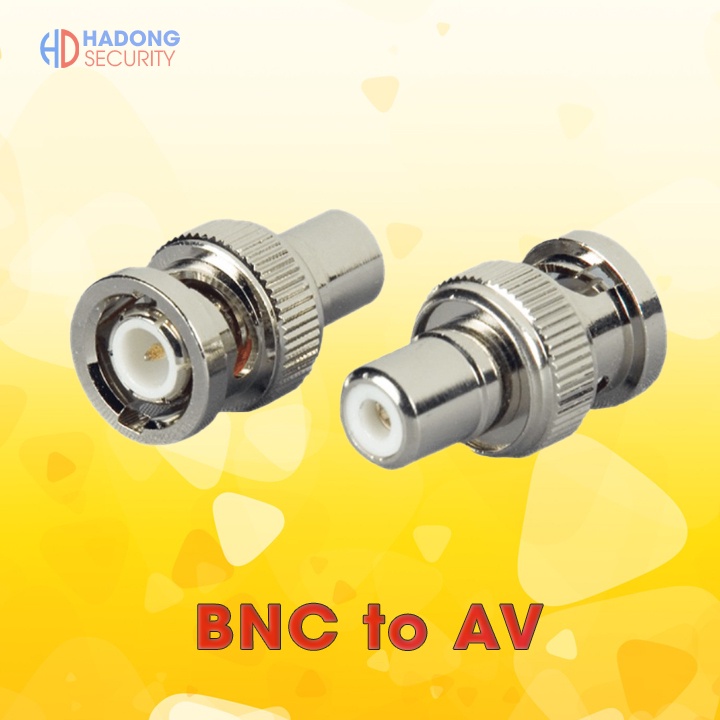 Jack chuyển BNC đực sang AV RCA hoa sen cái, bnc to av | BigBuy360 - bigbuy360.vn