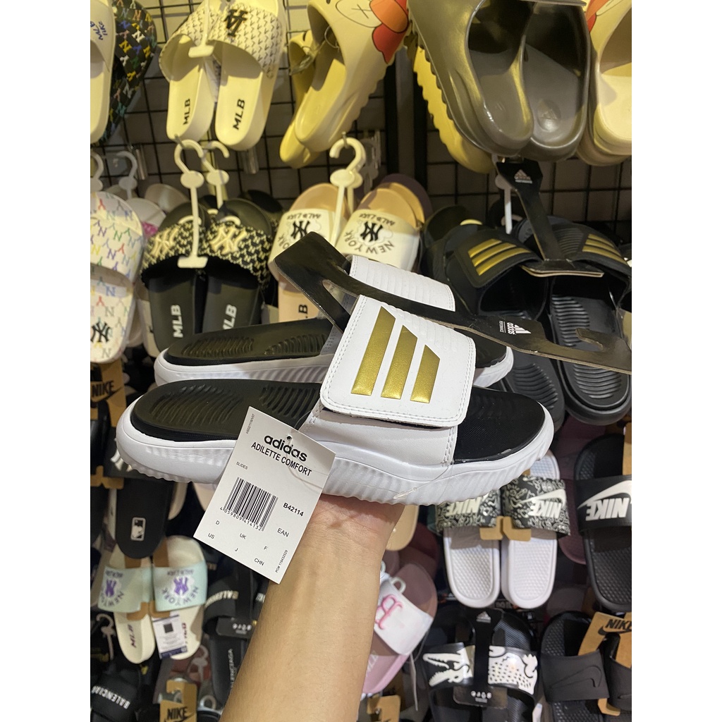 Dép nam alpha bounce trắng