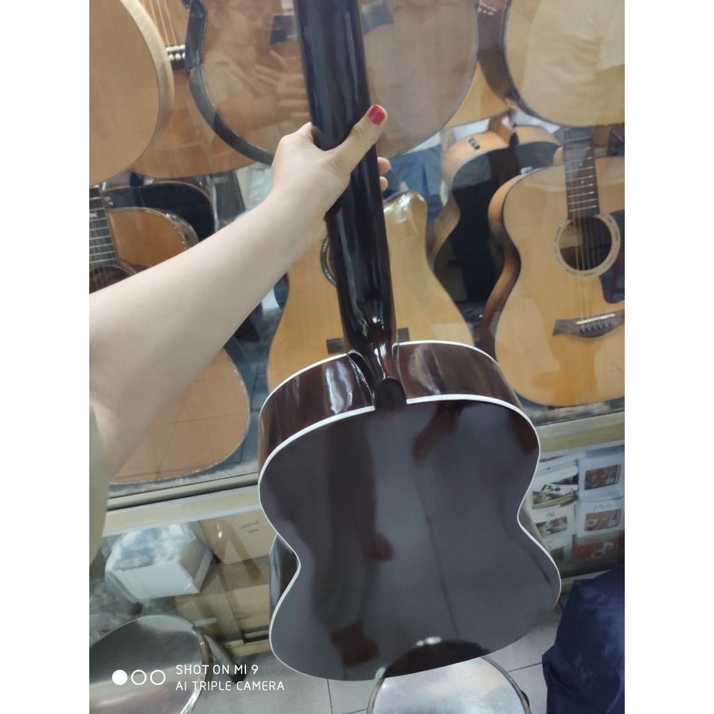 [NOWSHIP] Đàn guitar acoustic Mahogany STD690-M220 Tặng phím gãy Alice chính hãng có giao nhanh 2h