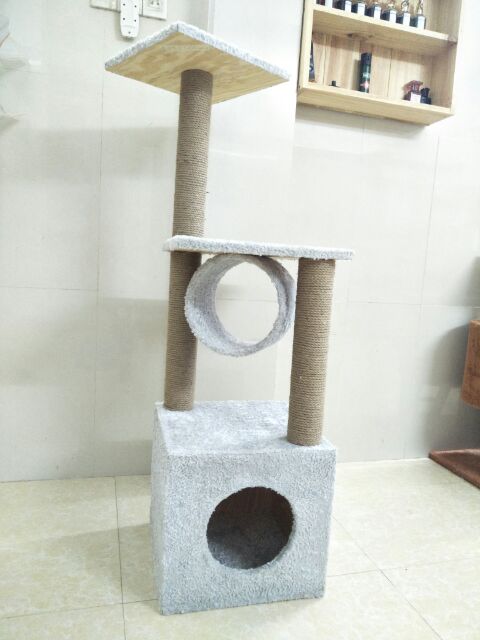 CAT TREE - TRỤ CÀO MÓNG - NHÀ MÈO LX1